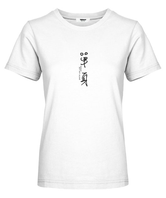 女-短袖圓領Tee-單身很好