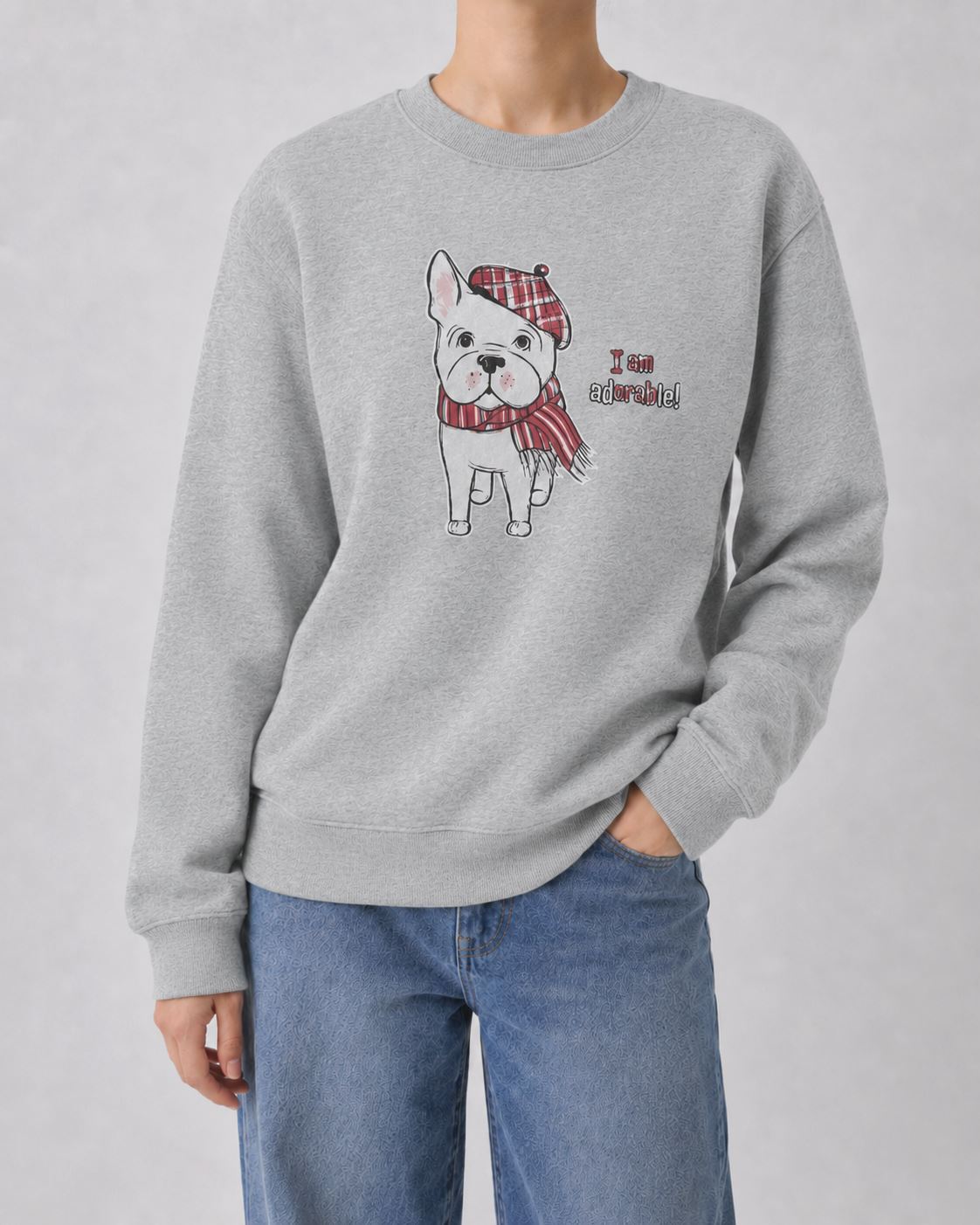 女-刷毛厚棉Tee-好迷人